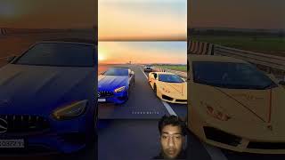 Lamborgini vs supra funny explore motovlog drift shorts [upl. by Nannarb]