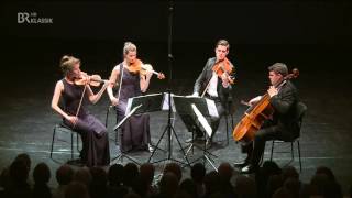 ARDMusikwettbewerb 2016 Semifinale Streichquartett  Aris Quartett Deutschland  BR [upl. by Aneeuq]