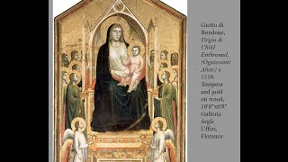 Giotto The Madonna Enthroned [upl. by Humfrey]