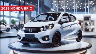 WOW 2025 Honda Brio New Design Revealed  First Look [upl. by Enel803]