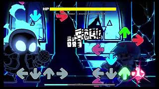 Fnf indie cross nightmare sansBad Time [upl. by Ybloc145]