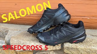 Salomon Speedcross 5 Review and Trail Run Test [upl. by Nirrac]