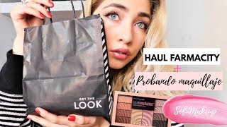 HAUL FARMACITY  PROBANDO MAQUILLAJES [upl. by Zebulen]