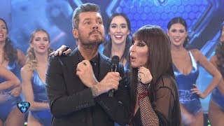 ¡No bien comenzó el programa Tinelli volvió a sentir un malestar en la garganta [upl. by Aes665]