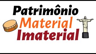 Patrimônio Material e Imaterial [upl. by Avenej]