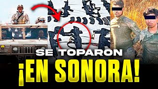 💥ABATEN a 21 PISTOLEROS de LOS SALAZAR en TOPÓN en YECORA SONORA [upl. by Grimaud]