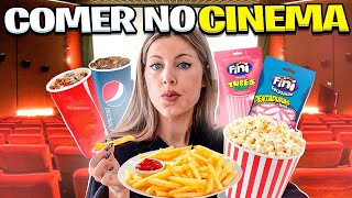 PROVEI TODAS AS COMIDAS DO CINEMA [upl. by Gamber588]