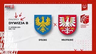 Opolskie  Małopolskie OOM o 7 miejsce [upl. by Cathrine]