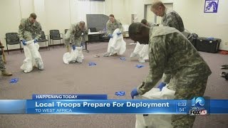 Fort Eustis soldiers to deploy to W Africa to help fight Ebola outbreak [upl. by Rockwood]