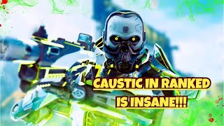 DOMINATING Ranked With Caustic Apex Legends Season 20 [upl. by Trixy915]