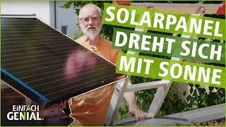 SOLARPANEL dreht sich wie die Sonnenblume 🌻  Einfach genial  MDR [upl. by Yllah]