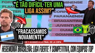 TV ARGENTINA VAI À LOUCURA COM ELIMINAÇÃO DO RIVER FINAL BRASILEIRA E BRASILEIRÃO  GALO NA FINAL [upl. by Abijah]