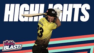 Stunning Bracey Sparks Comeback  Sussex v Gloucestershire  Highlights  Vitality Blast 2022 [upl. by Ayrad679]