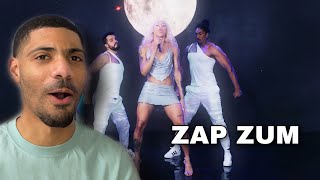 First American Reaction  Pabllo vittar “Zap Zum” Live performance ⭐️ [upl. by Nashbar355]