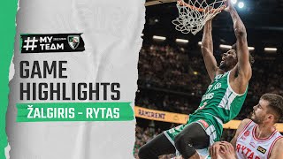 Zalgiris  Rytas  Game Highlights  20230606 [upl. by Shorter]