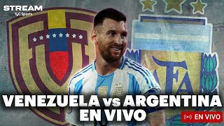 🔴EN VIVO ARGENTINA Vs VENEZUELA  ELIMINATORIA SUDAMÉRICA [upl. by Ridan768]