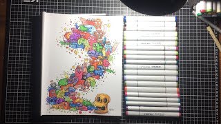 The BEST sketchbook for COPICS  Gawx [upl. by Ongun]