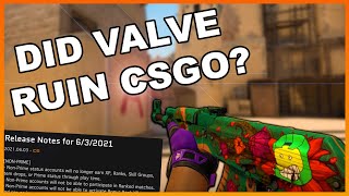 Did Valve Just RUIN CSGO  NEW CSGO Prime UPDATE [upl. by Fenelia18]