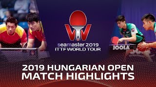 Xu XinLiang Jingkun vs Lin YunJuLiao ChengTing  2019 Hungarian Open Highlights 14 [upl. by Ellemaj]