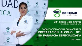 Preparación alcohol gel en Farmacia Especializada [upl. by Langan]