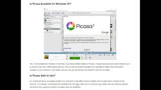 Is Picasa 3 Still Available in 2022 Yes on Windows 10 amp Mac [upl. by Sutniuq896]