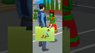 Zombie mother lies🧟 police are trapped😱 sakuraschoolsimulator shorts sakura shortvideo [upl. by Ginelle]