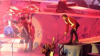 IRON MAIDEN  The Trooper  Live  Arena Zagreb  Croatia 31072013 [upl. by Ynaffet]