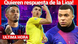 Aficionados contra CR7 Xavi vs MBAPPE en la Champions league Mas fichajes para Arabia Saudita [upl. by Lachlan]