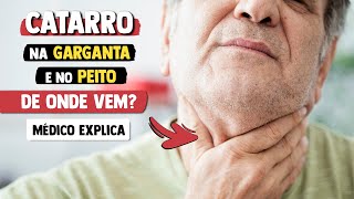 De onde vem o CATARRO que desce na GARGANTA e o do PEITO │ Médico Explica [upl. by Eleazar]