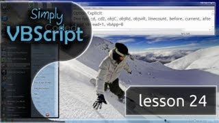 VBScript Basics Part 24  Replace Lines Replace Command [upl. by Therine238]