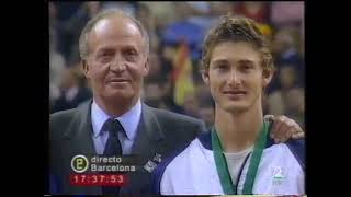 2000 Davis Cup final trophy ceremony [upl. by Anneyehc]