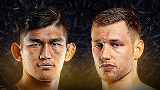 Aung La N Sang vs Reinier De Ridder  All Finishes in ONE Championship [upl. by Yenreit]