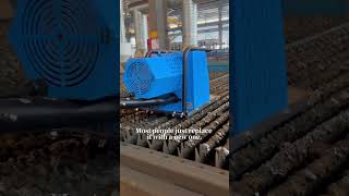 Efficient Laser Slag Cleaning with Sword Grate Slag RemoverZAC Laser [upl. by Aihtiekal]