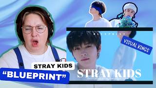 VISUAL KINGS SKZ Stray Kids quotBlueprintquot Reaction [upl. by Kile]