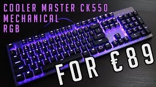 COOLER MASTER CK550  review and first impression [upl. by Alonzo]