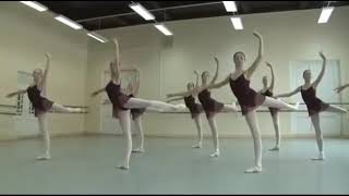 Vaganova Ballet Academy Classical Exam 4th Class  Center [upl. by Hernando208]