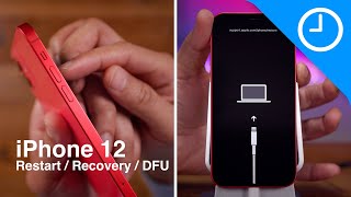 iPhone 12 amp 12 Pro how to force restart recovery mode DFU mode etc [upl. by Nired]