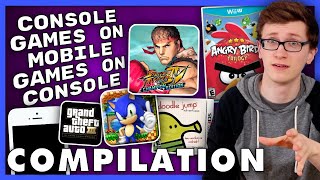 Console Games on Mobile Games on Console  Scott The Woz Compilation [upl. by Ellevart886]