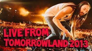 Steve Aoki LIVE From Tomorrowland 2013  Main Stage [upl. by Hoisch542]