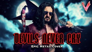 Devil May Cry 3  Devils Never Cry EPIC METAL COVER Little V [upl. by Enyala691]