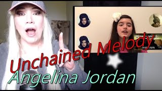 So Amazing Angelina Jordan REACTION Unchained Melody [upl. by Cirdet711]