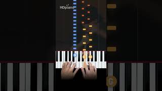 IMPRESS with this 5note riff shorts pianotutorial piano [upl. by Vey]