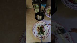 Maggianos Chicken Piccata and Chopped Salad Review Part 3 foodlover maggianos chickenpiccata [upl. by Assilana49]