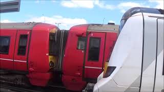 Trains at Gatwick Airport Station 11th August 2024 [upl. by Hesta]