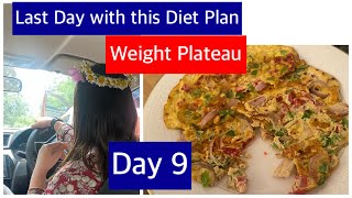 Day 9  weight loss diet plan What I eat in a day to lose 25kgs by Aleezay Reviews  Daily Vlog [upl. by Ecirtak]