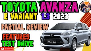 Toyota Avanza 13 E CVT 2023  Review  Features  Test Drive [upl. by Elkin]