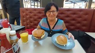 🍳 Breakfast at Wetherspoons Manchester Airport terminal 3 [upl. by Keung]