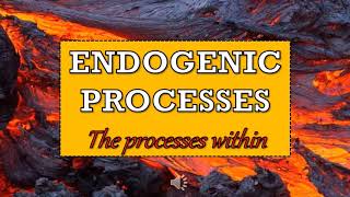 Endogenic and Exogenic Processes  Earth and Life Science [upl. by Leik105]