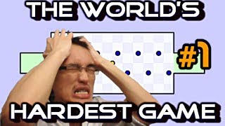 The Worlds Hardest Game 1  TROOOOOOOP DIFFICILE  GameplayCommentaire Français FR [upl. by Randi]