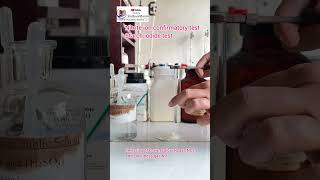 Nitrite ion confirmatory test with Practical Guru Monu Sharma [upl. by Eimarrej]